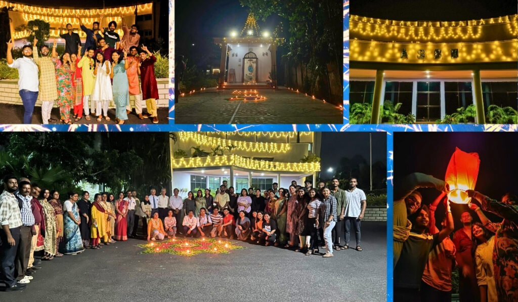 ASBM University Celebrates Diwali and Kali Puja, Highlighting Inclusivity and Compassion