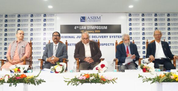 ASBM University’s 4th Law Symposium Explores India’s Criminal Justice System