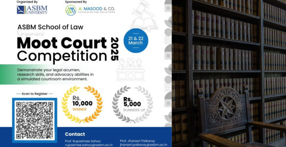 ASBM School of Law to Host Its First Moot Court Competition in March 2025