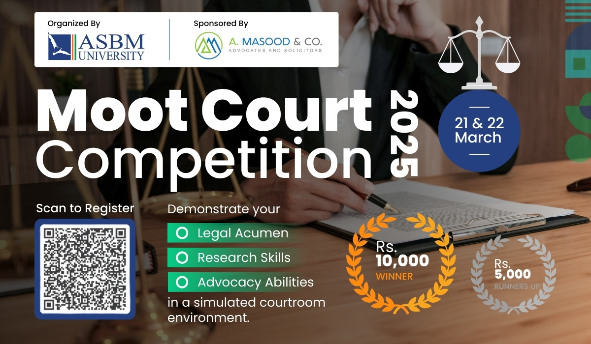 ASBM School of Law to Host Its First Moot Court Competition in March-25