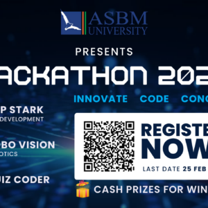 ASBM University to Host National Hackathon Event 2025 on 1st March