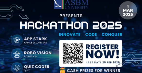 ASBM University to Host National Hackathon Event 2025 on 1st March